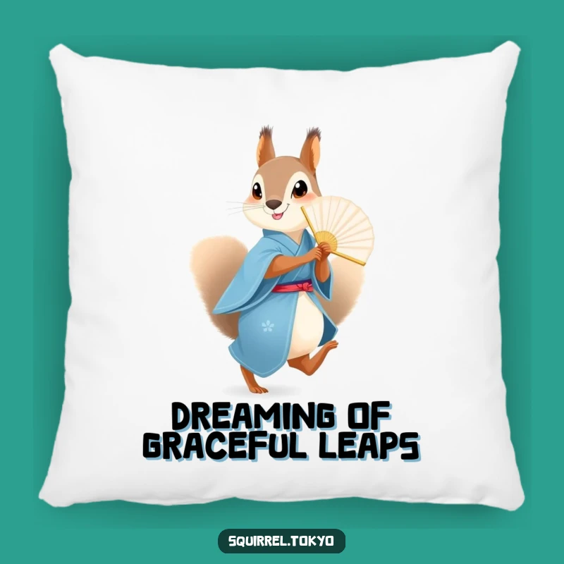 Funny Squirrel Fan Pillow: Cozy Playful Companion, Comfortable Funny Gift