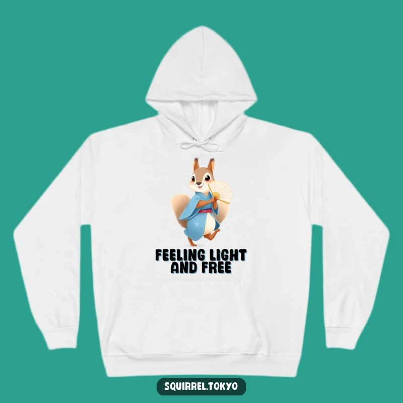Funny Squirrel Fan Hoodie: Cozy Playful Squirrel, The Ultimate Funny Gift for Dancers